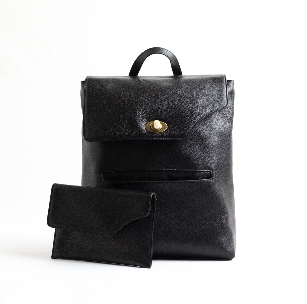 Large Backpack with Removable Clutch/Crossbody - The Cynthia