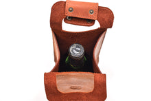 Load image into Gallery viewer, Leather Wine Bag
