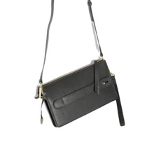 Load image into Gallery viewer, Pebbled Leather Metro Clutch - The Lynne
