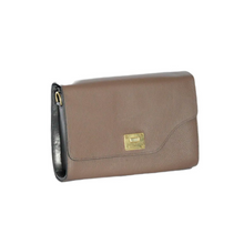 Load image into Gallery viewer, Black/ Brown Reversible Handbag - The Nancy
