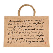 Load image into Gallery viewer, Fresh Baked Pie Jute Tote
