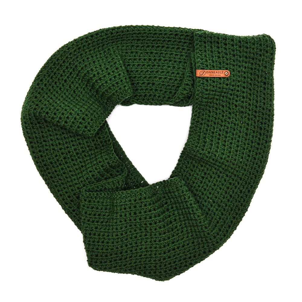 Emerald Infinity Scarf and Beanie Set