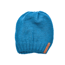 Load image into Gallery viewer, Cerulean Blue Infinity Scarf and Beanie Set
