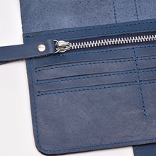 Load image into Gallery viewer, The Jetsetter Wallet - Cobalt

