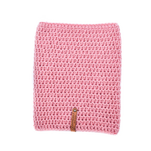 Load image into Gallery viewer, Rose Pink Infinity Scarf and Beanie Duo
