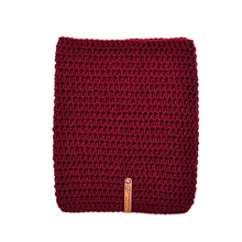 Load image into Gallery viewer, Bordeaux Infinity Scarf and Beanie Set
