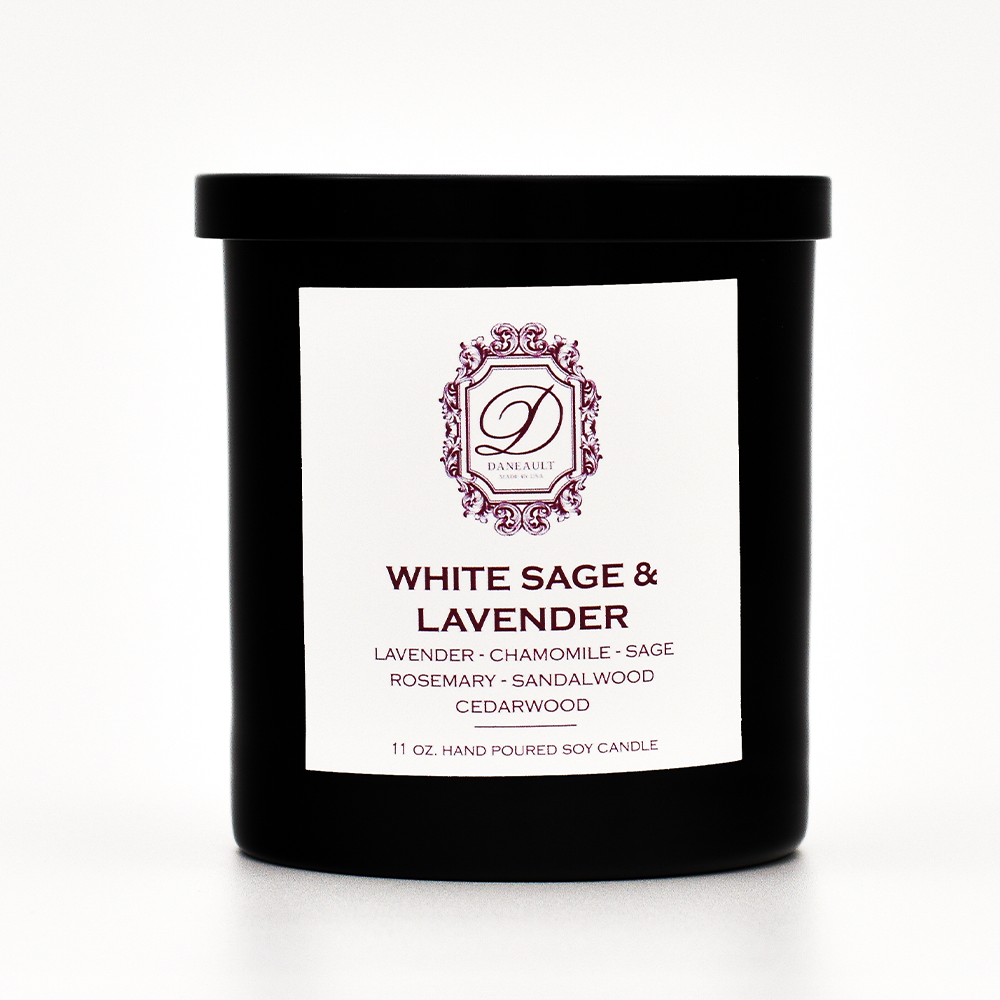 White Sage and Lavender Soy Candle