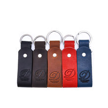 Load image into Gallery viewer, Leather Key Fob with Logo
