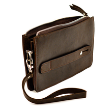 Load image into Gallery viewer, Heritage Collection Metro Clutch - Espresso
