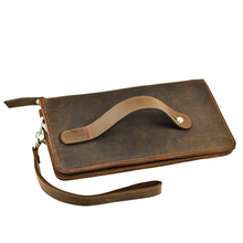 Load image into Gallery viewer, Heritage Collection Metro Clutch - Espresso
